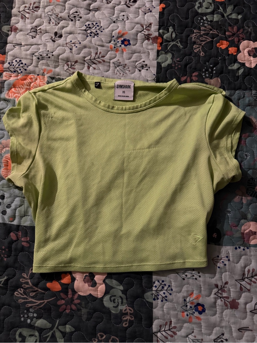 Gymshark Neon Lime Green Performance Tee
